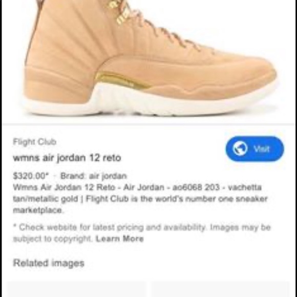 Womens Jordan retro 12s - Picture 2 of 4